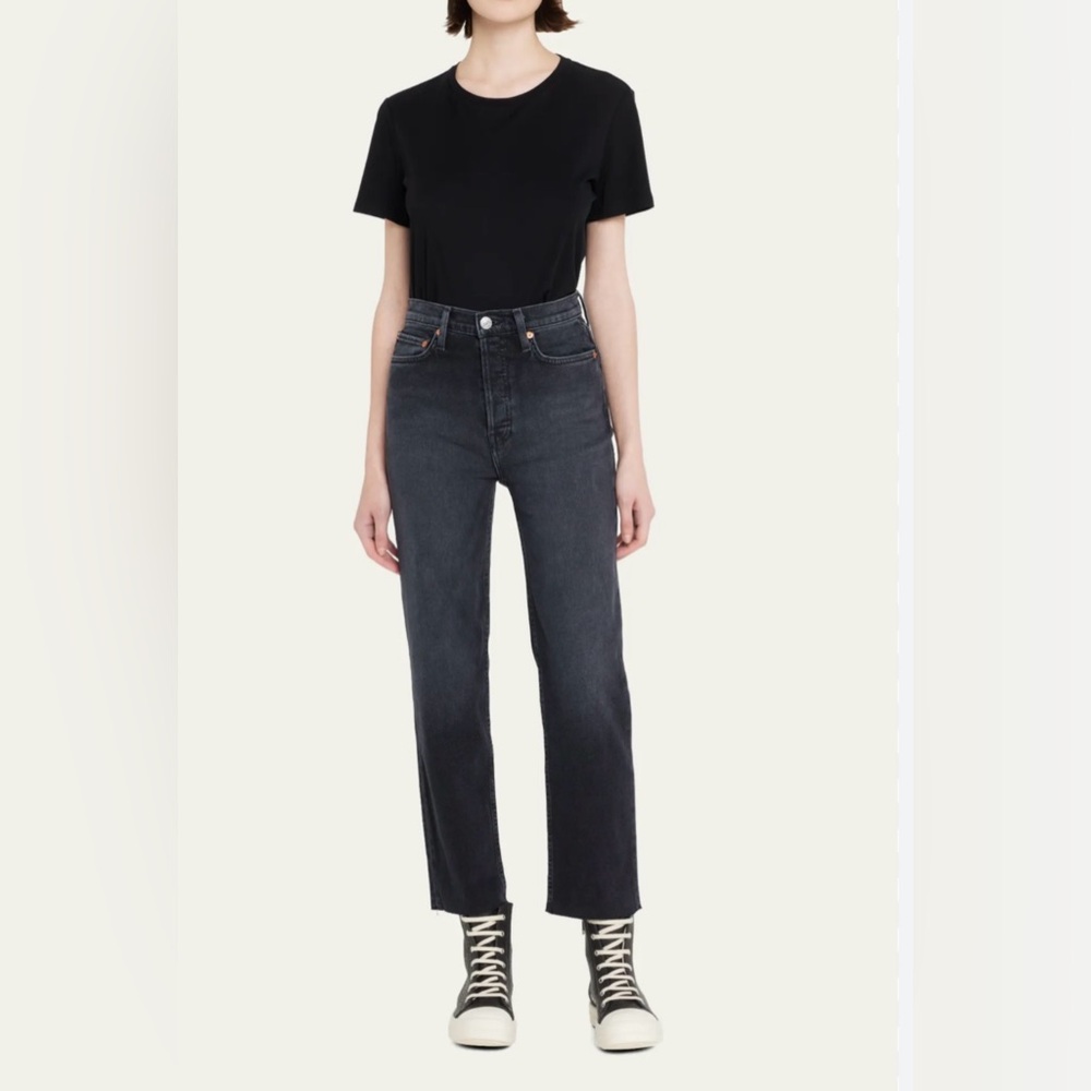 Re/Done stovepipe jeans,size 25